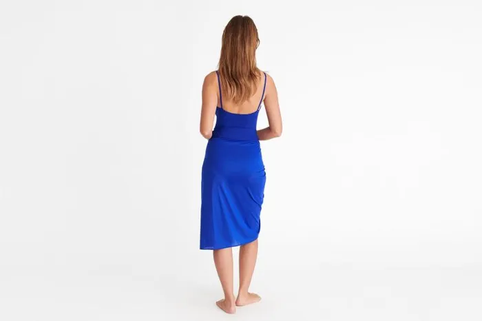 Beachwear and Accessories Womens Eres Tanagra Short Sarong Indigo