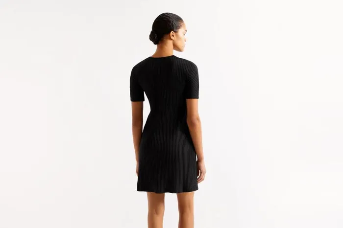 Beachwear and Accessories Womens Eres Tonic Short Dress Noir