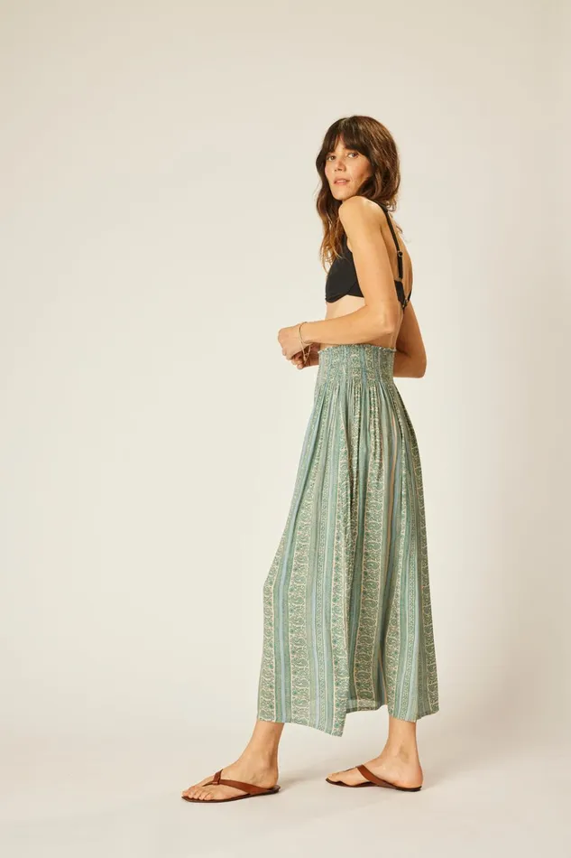 Bella Skirt Paisley Stripe Pool Women Natalie Martin Bottoms