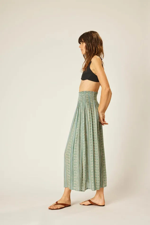 Bella Skirt Paisley Stripe Pool Women Natalie Martin Bottoms