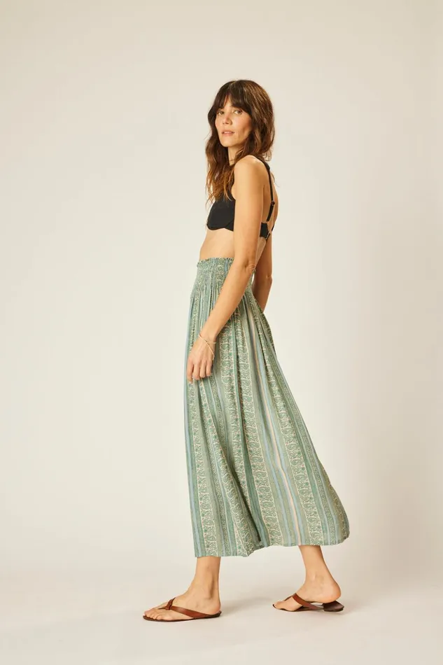 Bella Skirt Paisley Stripe Pool Women Natalie Martin Bottoms