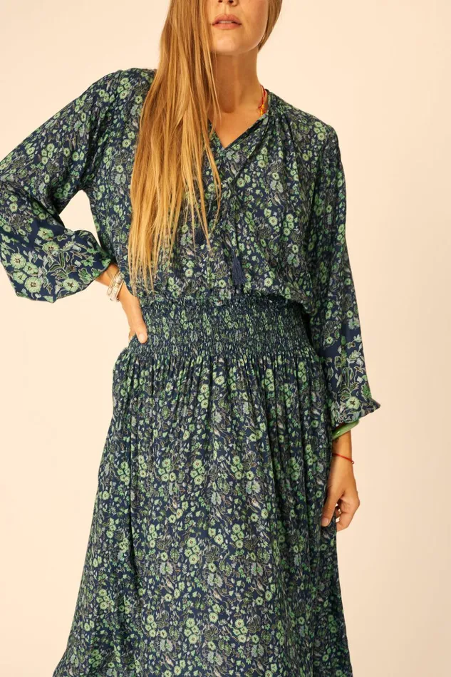 Bella Skirt Petite Fleur Marine Women Natalie Martin Bottoms