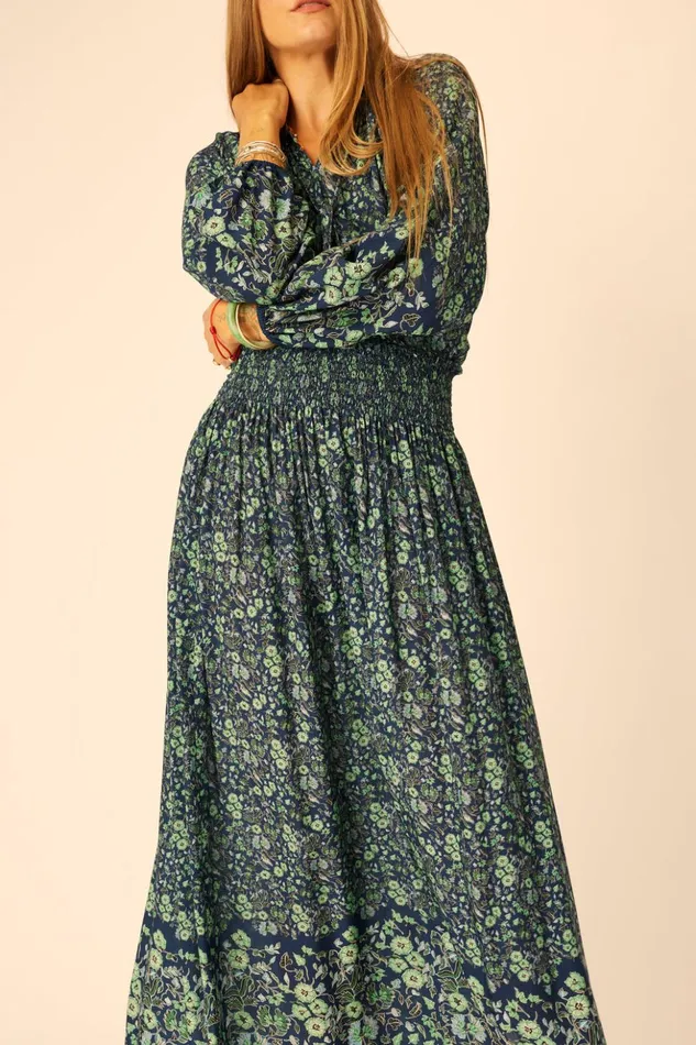 Bella Skirt Petite Fleur Marine Women Natalie Martin Bottoms