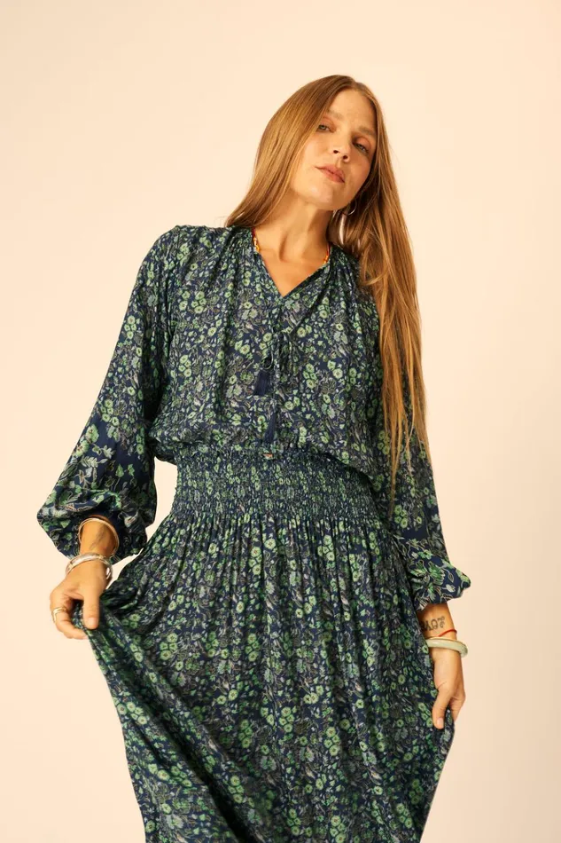 Bella Skirt Petite Fleur Marine Women Natalie Martin Bottoms