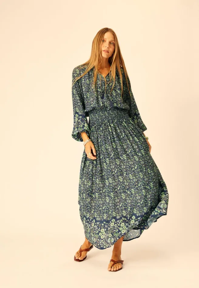 Bella Skirt Petite Fleur Marine Women Natalie Martin Bottoms