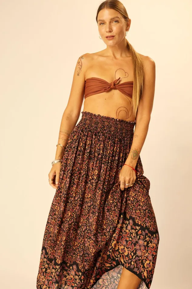 Bella Skirt Petite Fleur Noire Women Natalie Martin Bottoms