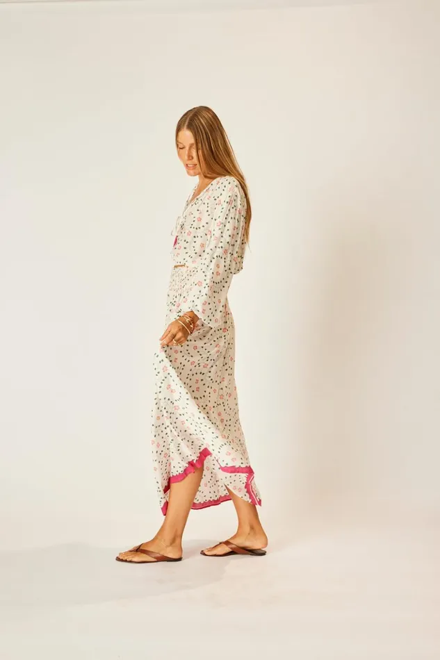 Bella Skirt Pinwheel Cotton Women Natalie Martin Bottoms