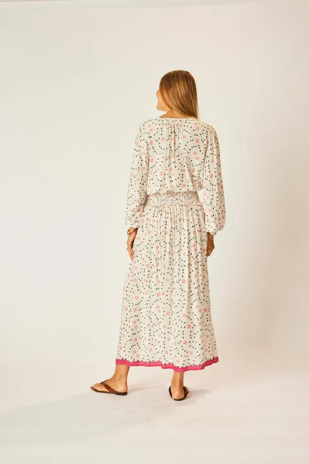Bella Skirt Pinwheel Cotton Women Natalie Martin Bottoms