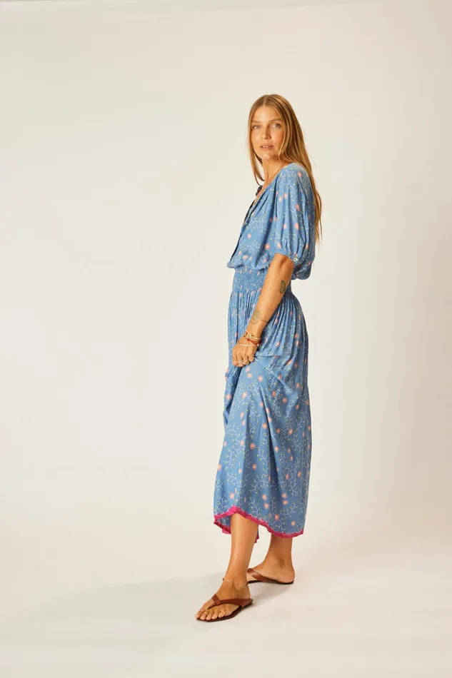 Bella Skirt Pinwheel Denim Women Natalie Martin Bottoms
