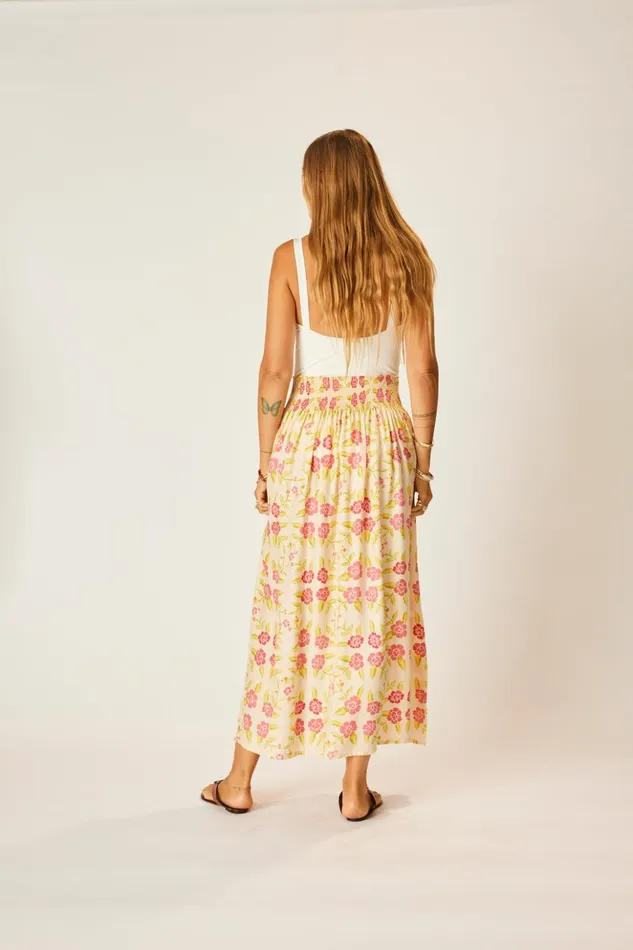 Bella Skirt Prairie Dusty Crimson Women Natalie Martin Bottoms