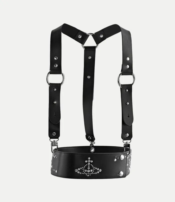 Belts And Harnesses WomenMen Vivienne Westwood Stud Harness In Black