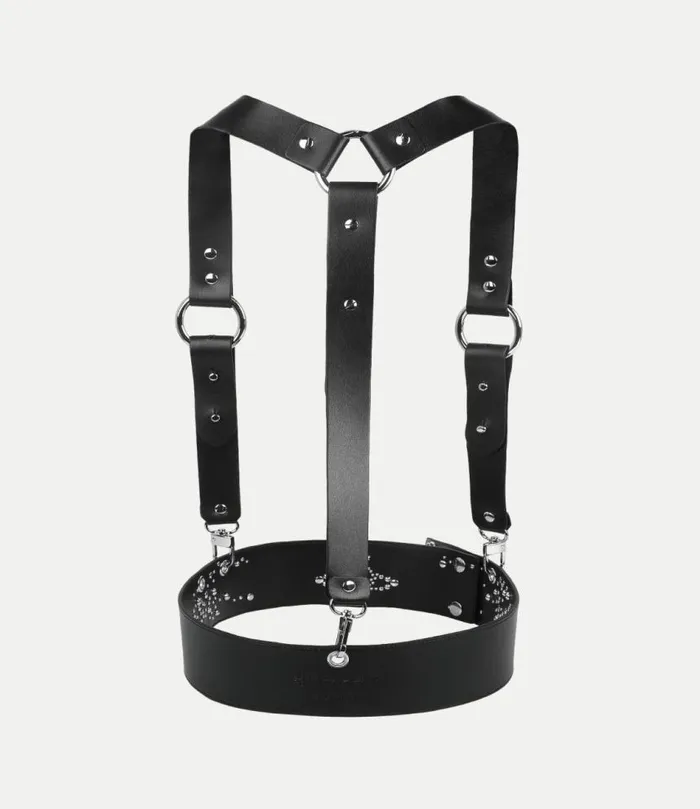 Belts And Harnesses WomenMen Vivienne Westwood Studs Harness In Black