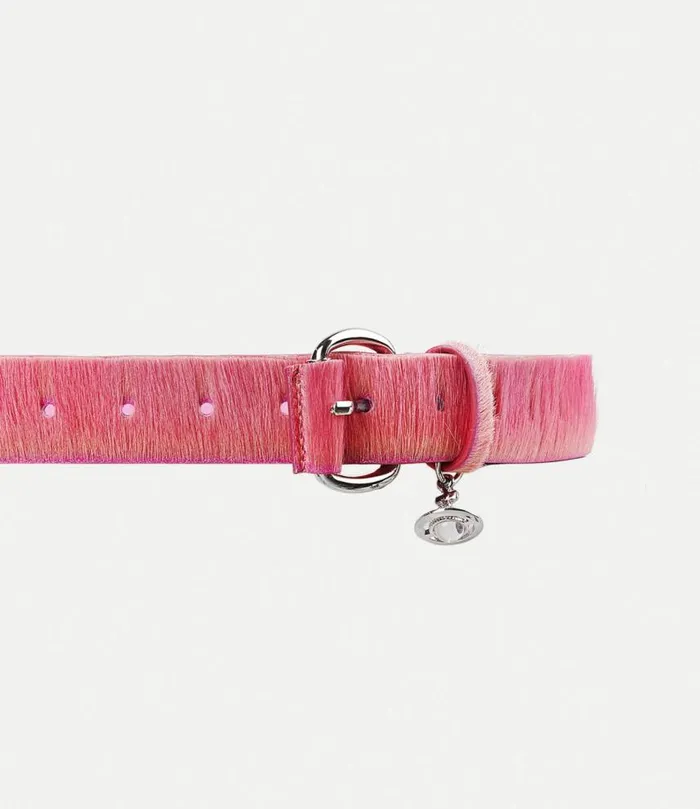 Belts And Harnesses WomenMen Vivienne Westwood Wide Alex Charm Belt In Pink