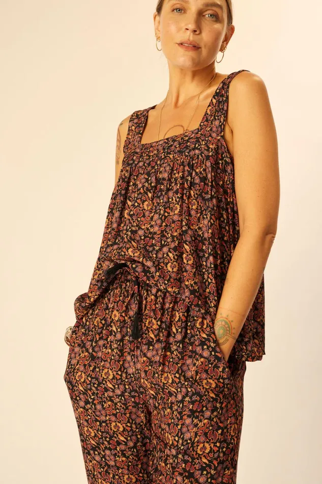 Bianca Pant Petite Fleur Noire Women Natalie Martin Bottoms