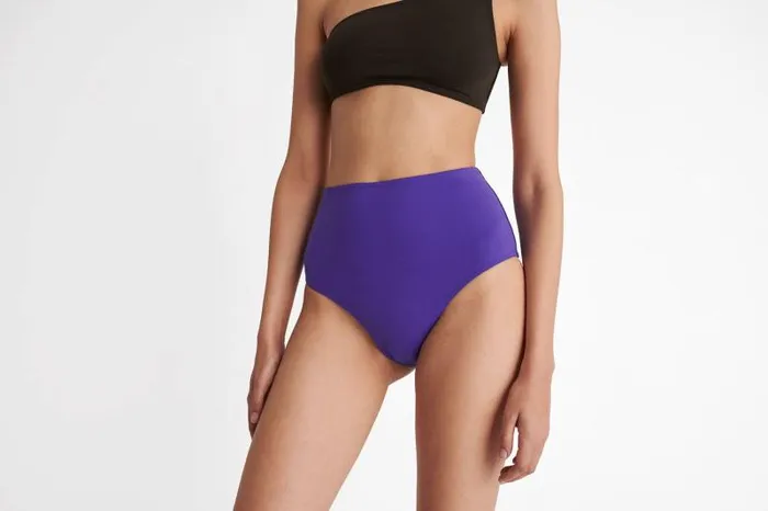 Bikini Bottoms Womens Eres Conqute Highwaisted Briefs Flashy