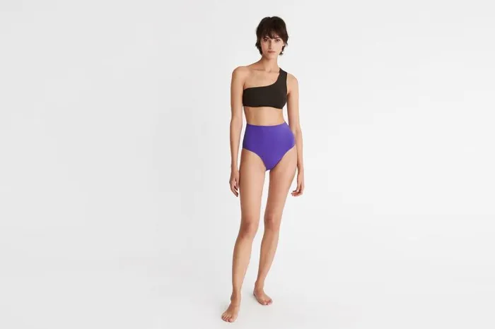 Bikini Bottoms Womens Eres Conqute Highwaisted Briefs Flashy