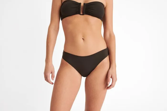 Bikini Bottoms Womens Eres Coulisses Highwaisted Briefs Volcan