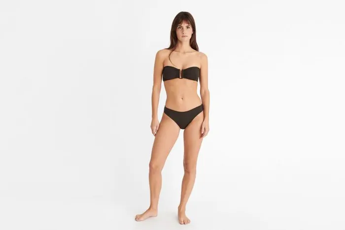Bikini Bottoms Womens Eres Coulisses Highwaisted Briefs Volcan