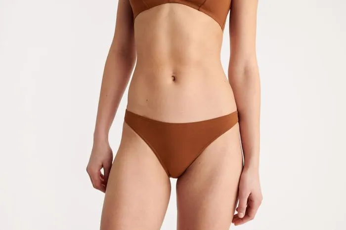 Bikini Bottoms Womens Eres Fripon Classic Bikini Briefs Caramelo