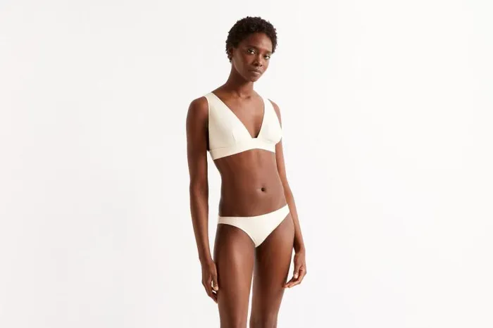 Bikini Bottoms Womens Eres Fripon Classic Bikini Briefs Percale