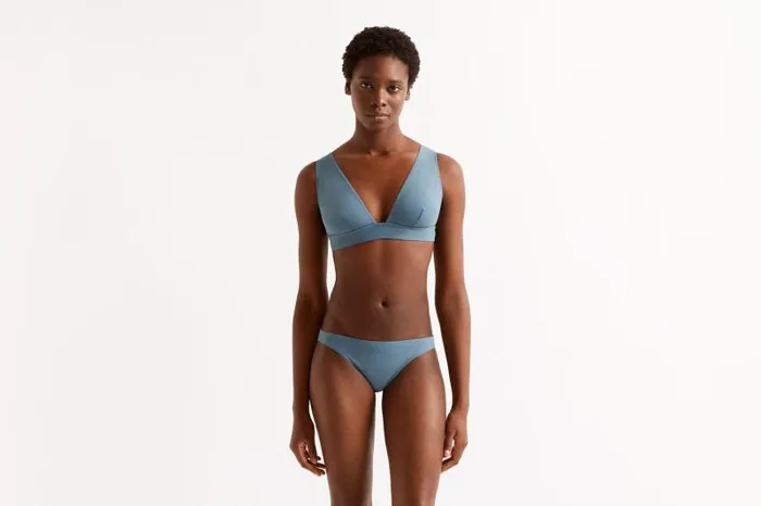Bikini Bottoms Womens Eres Fripon Classic Bikini Briefs Requin Bleu 23e
