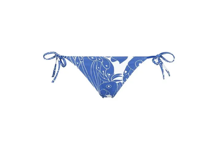 Bikini Bottoms Womens Eres Gerardo Thin Briefs Imprime Perroquet Maracas