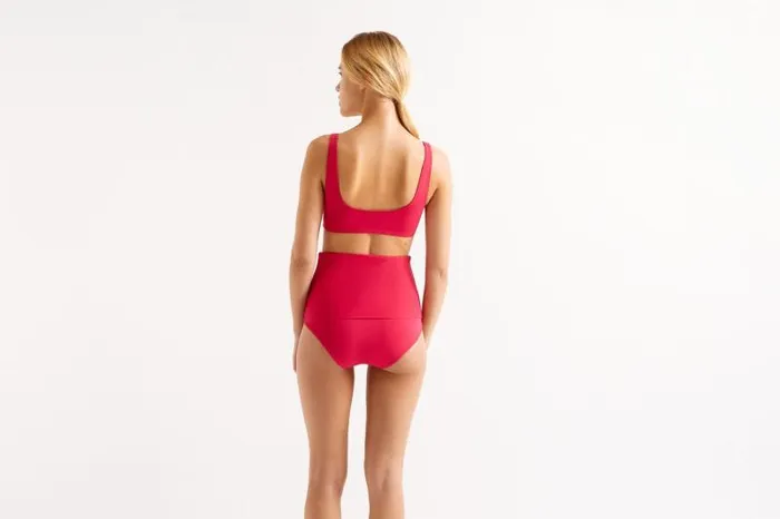 Bikini Bottoms Womens Eres Gredin Highwaisted Bikini Briefs Grenadine 23e
