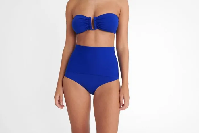 Bikini Bottoms Womens Eres Gredin Highwaisted Bikini Briefs Indigo