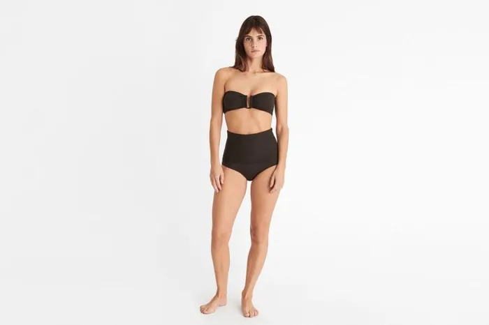 Bikini Bottoms Womens Eres Gredin Highwaisted Bikini Briefs Volcan