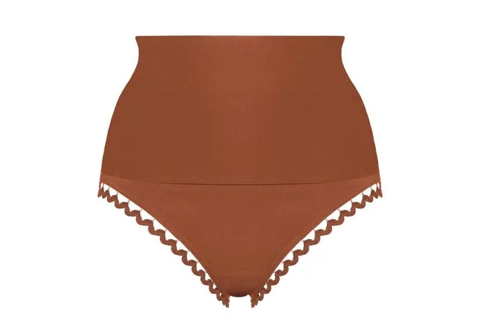 Bikini Bottoms Womens Eres Hit Highwaisted Briefs Caramelo