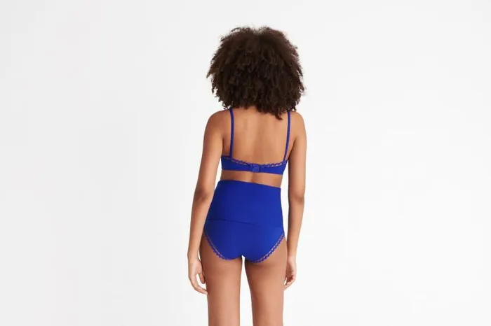 Bikini Bottoms Womens Eres Hit Highwaisted Briefs Indigo