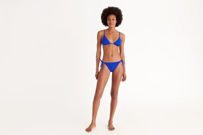 Bikini Bottoms Womens Eres Malou Thin Bikini Briefs Indigo