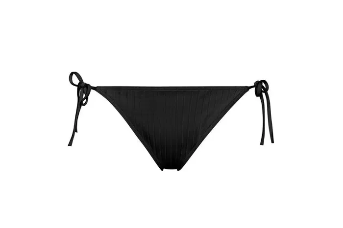 Bikini Bottoms Womens Eres Punch Thin Briefs Noir