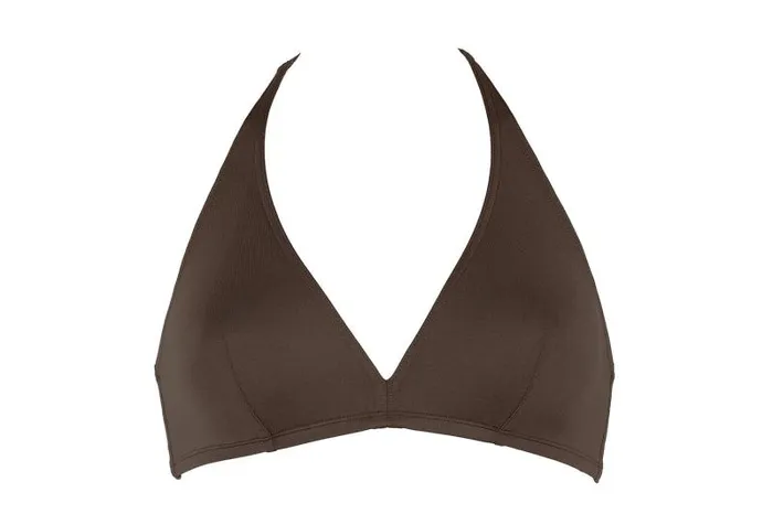 Bikini Tops Womens Eres Gang Fullcup Triangle Bikini Top Volcan