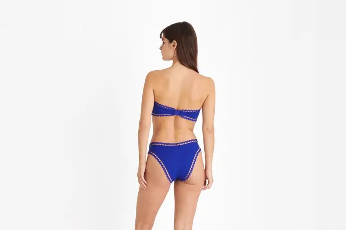 Bikini Tops Womens Eres Mix Bandeau Indigo