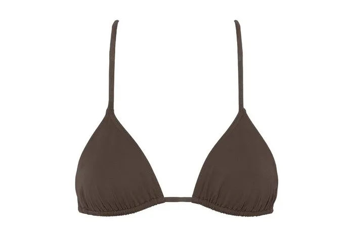 Bikini Tops Womens Eres Mouna Small Triangle Bikini Top Volcan