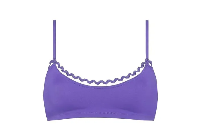 Bikini Tops Womens Eres Move Crop Top Flashy