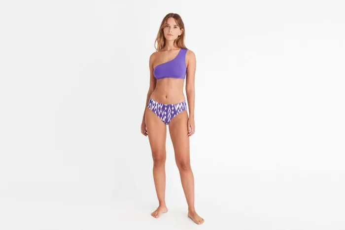 Bikini Tops Womens Eres Symbole Oneshoulder Crop Top Flashy