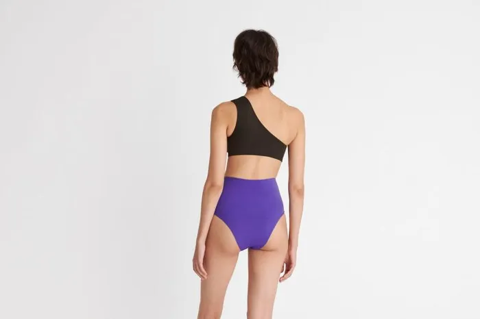 Bikini Tops Womens Eres Symbole Oneshoulder Crop Top Volcan
