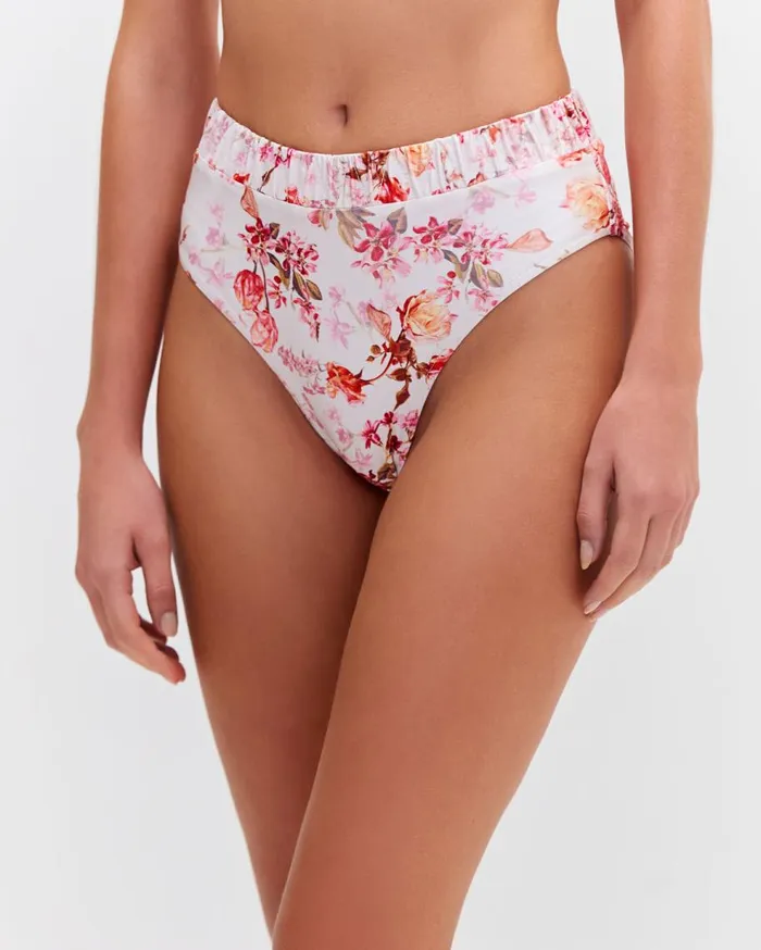 Bikinis Women Patbo Floral Haze High Leg Bikini Bottom Vapor