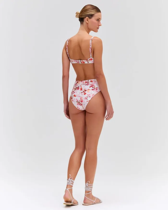 Bikinis Women Patbo Floral Haze High Leg Bikini Bottom Vapor