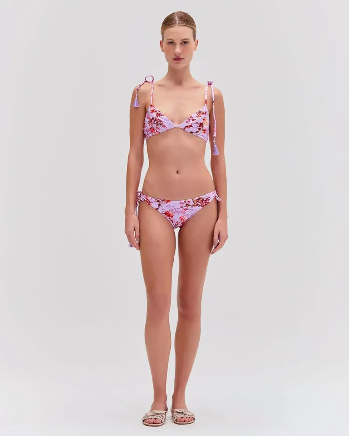 Bikinis Women Patbo Floral Haze String Bikini Bottom Violet