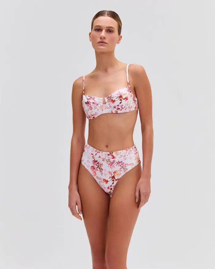 Bikinis Women Patbo Floral Haze Underwire Bikini Top Vapor
