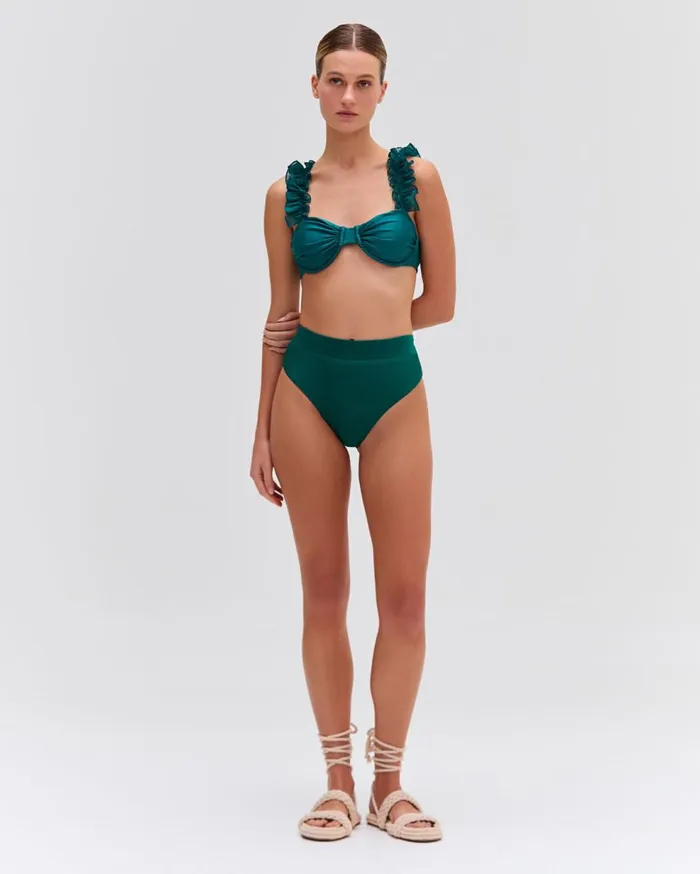 Bikinis Women Patbo High Leg Bikini Bottom Galapagos