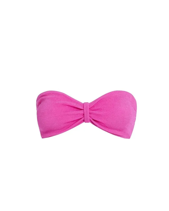 Bikinis Women Patbo Knit Bandeau Bikini Top X Harrods Cerise
