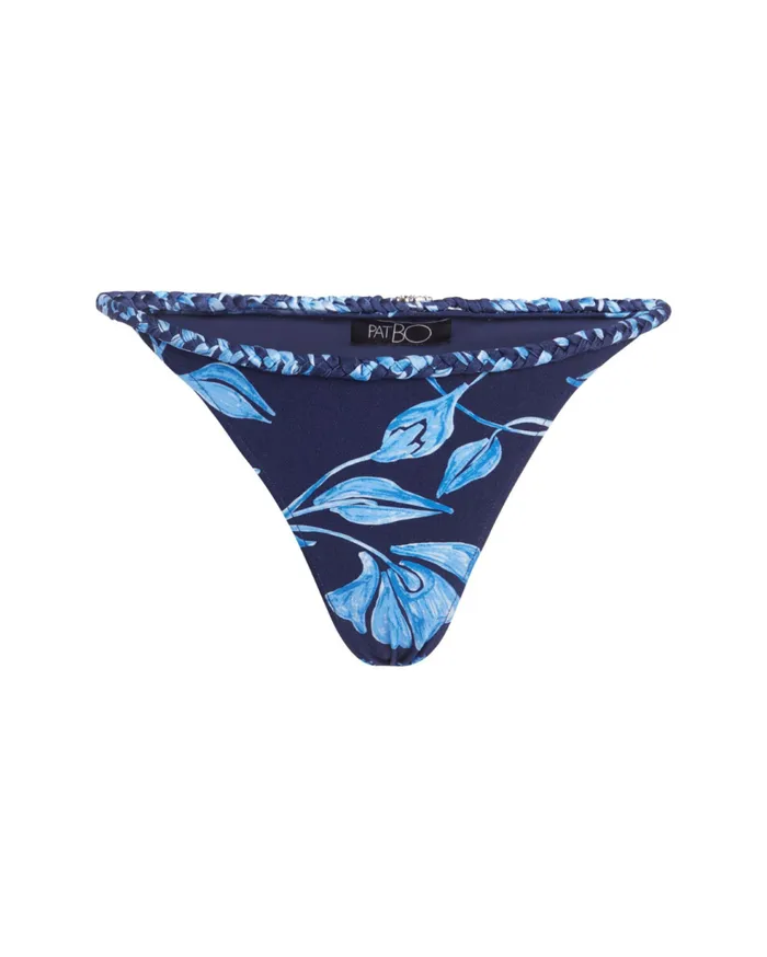 Bikinis Women Patbo Nightflower Braided Bikini Bottom Indigo