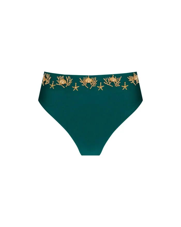 Bikinis Women Patbo Portofino HandBeaded Bikini Bottom Galapagos