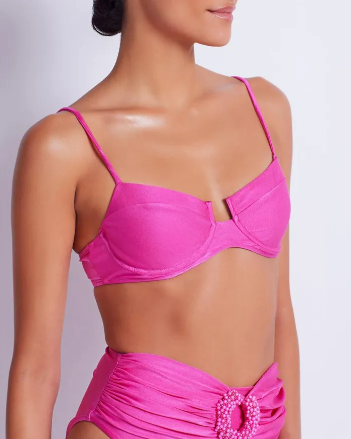 Bikinis Women Patbo Underwire Bikini Top Flamingo