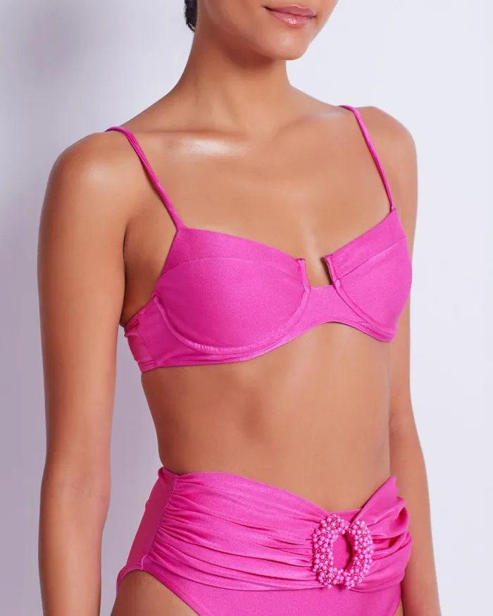Bikinis Women Patbo Underwire Bikini Top Flamingo