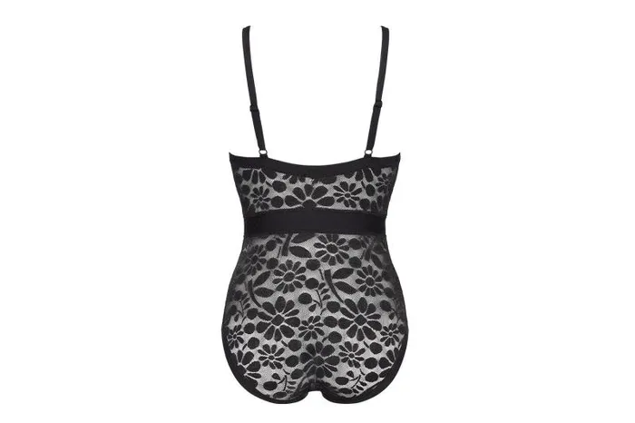 Bodysuits Womens Eres 70S Bodysuit Noir